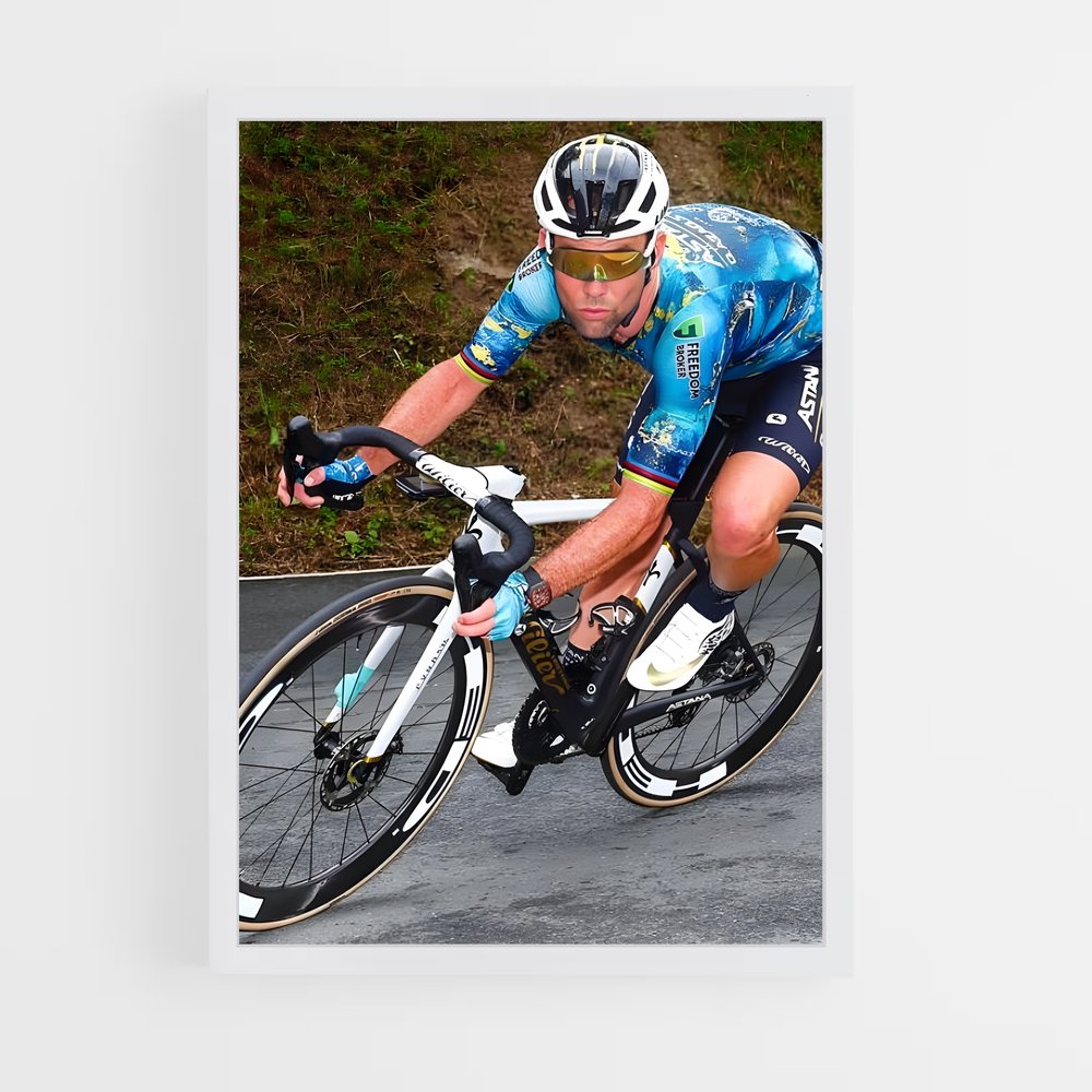 Poster Mark de cavendish – affiche Cyclisme (vue 3)